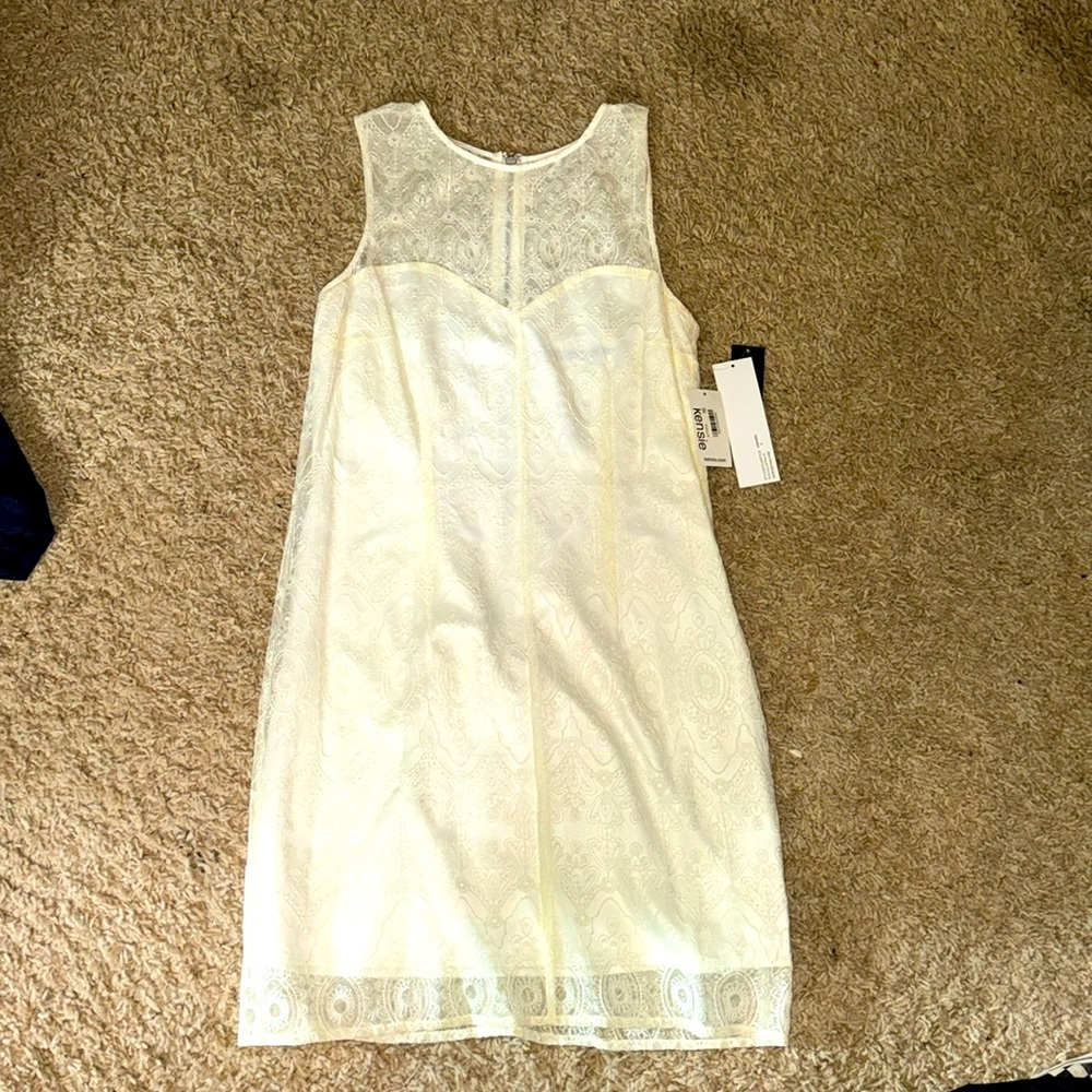 Kensie Macys off white dress